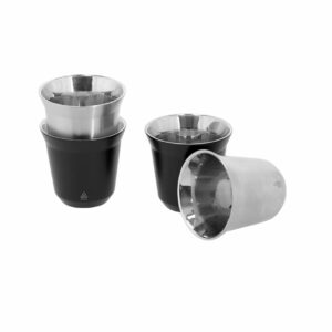 Set de 2 mini-mugs métal 80 ml