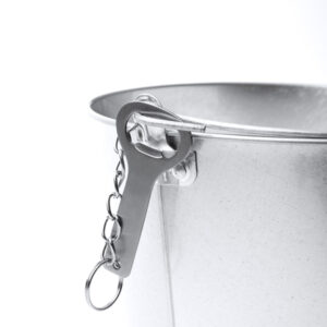 Seau métallique 6 litres