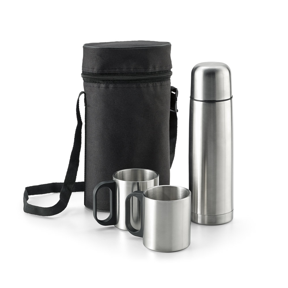 Thermos isotherme 500 ml + 2 tasses Thermos isotherme 500 ml + 2 tasses