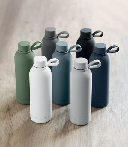 Gourde isotherme caoutchoutée 500 ml