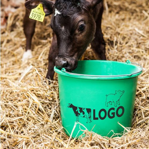 Seau mesureur 20 litres bleu ou vert