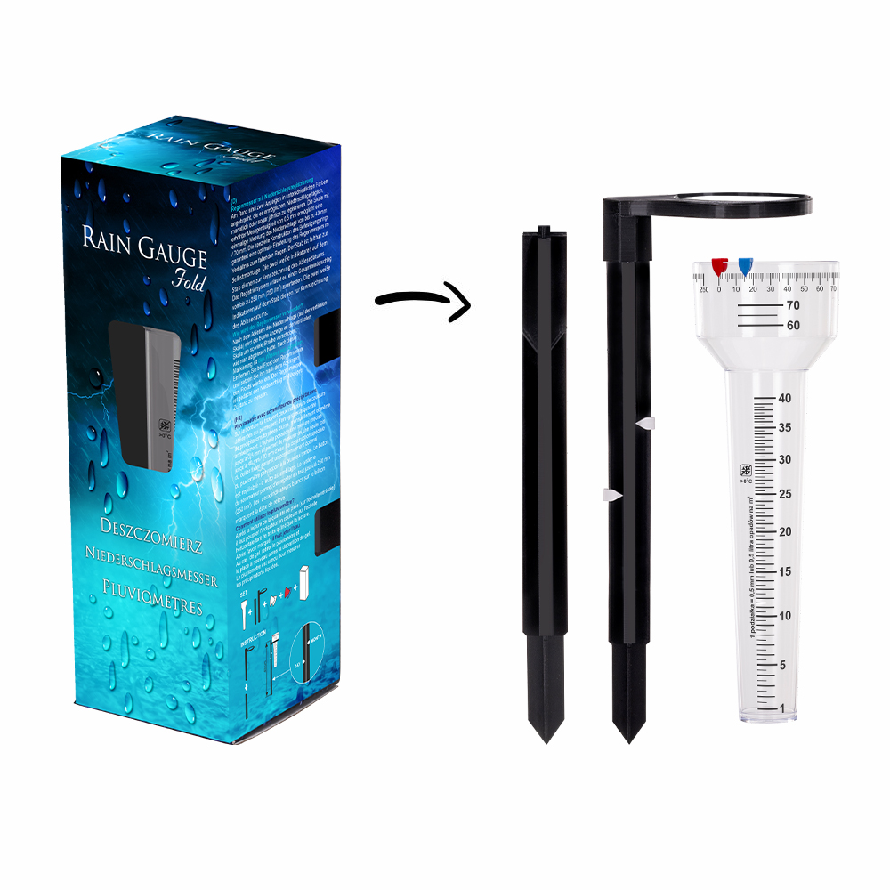 D001E – Pluviomètre complet D001E – Pluviomètre complet