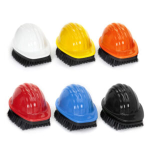 Brosse en forme de casque de chantier