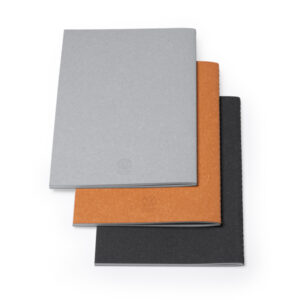 Bloc-notes A5 en cuir recyclé