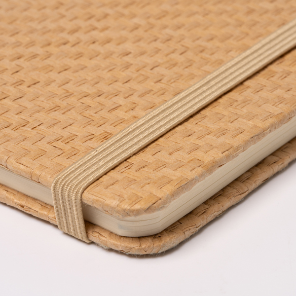 1343_Bloc-notes A5 en paille naturelle 1343_Bloc-notes A5 en paille naturelle