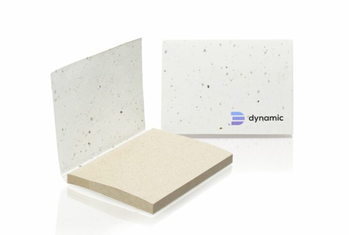 Bloc de papier adhésif en papier ensemencé