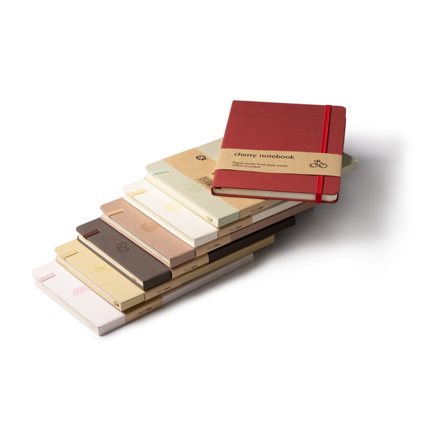 Bloc-notes A5 en déchets agricoles 7 coloris Bloc-notes A5 en déchets agricoles 7 coloris