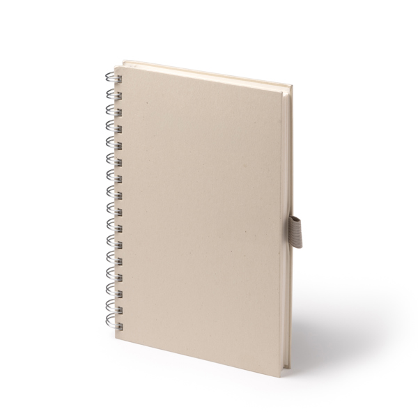 Bloc-notes A5 en briques de lait recyclées