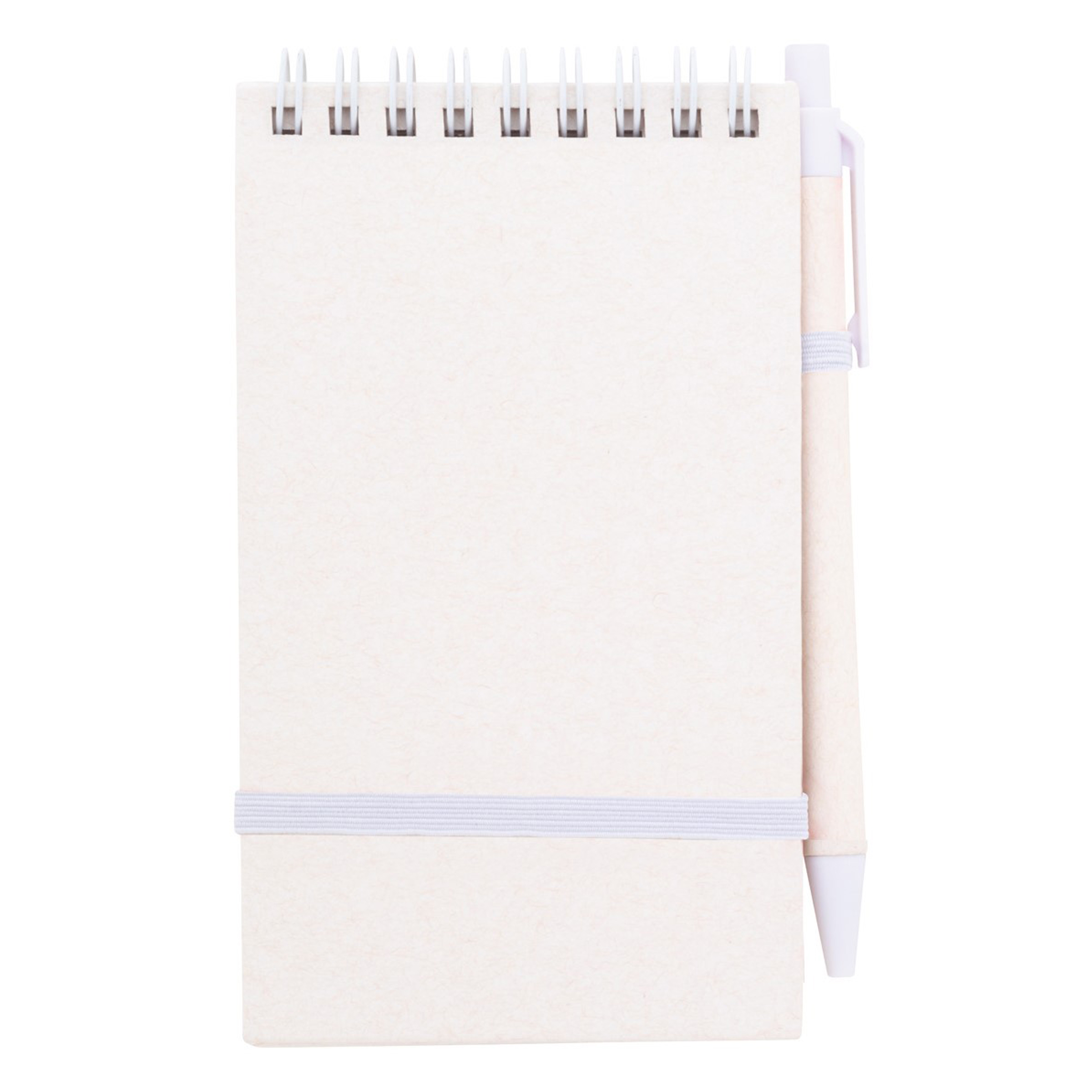 800775-Bloc-notes A6 + stylo en briques de lait recyclées 800775-Bloc-notes A6 + stylo en briques de lait recyclées