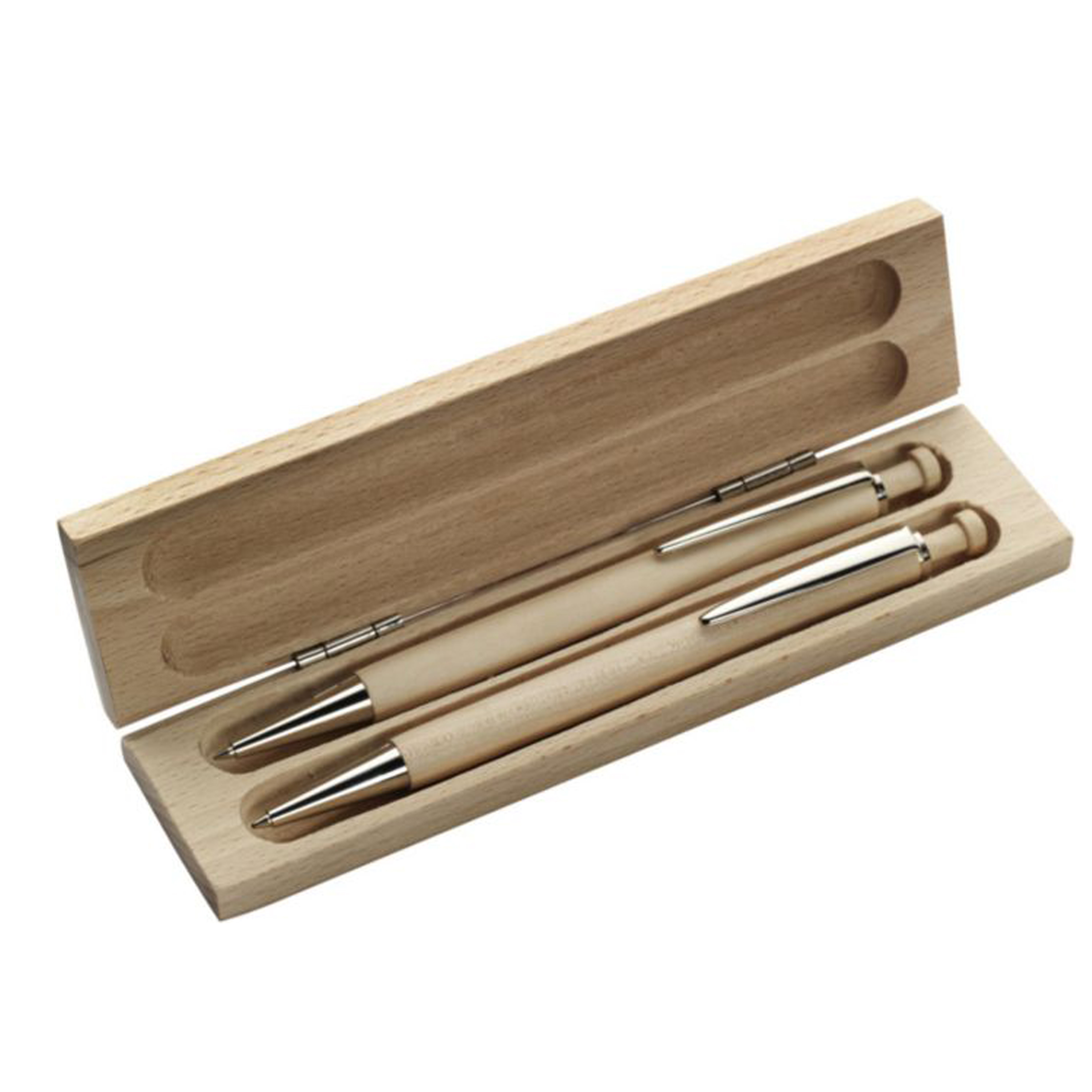 Parure de stylos en bois Parure de stylos en bois