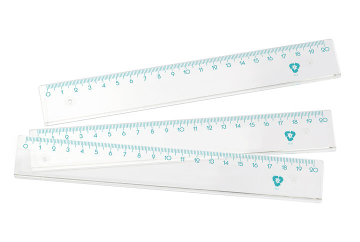 Règle de 20 cm en maïs recyclé