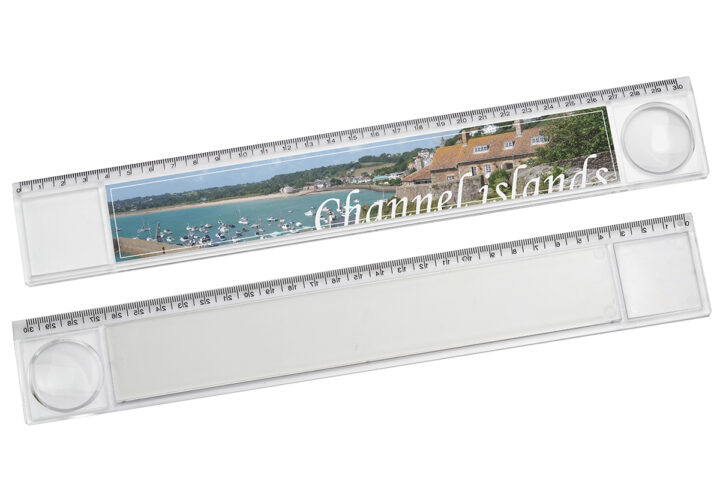 Règle de 30 cm/loupes