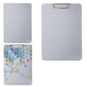 Ecritoire A4 aluminium brossé