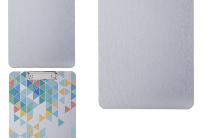 Ecritoire A4 aluminium brossé