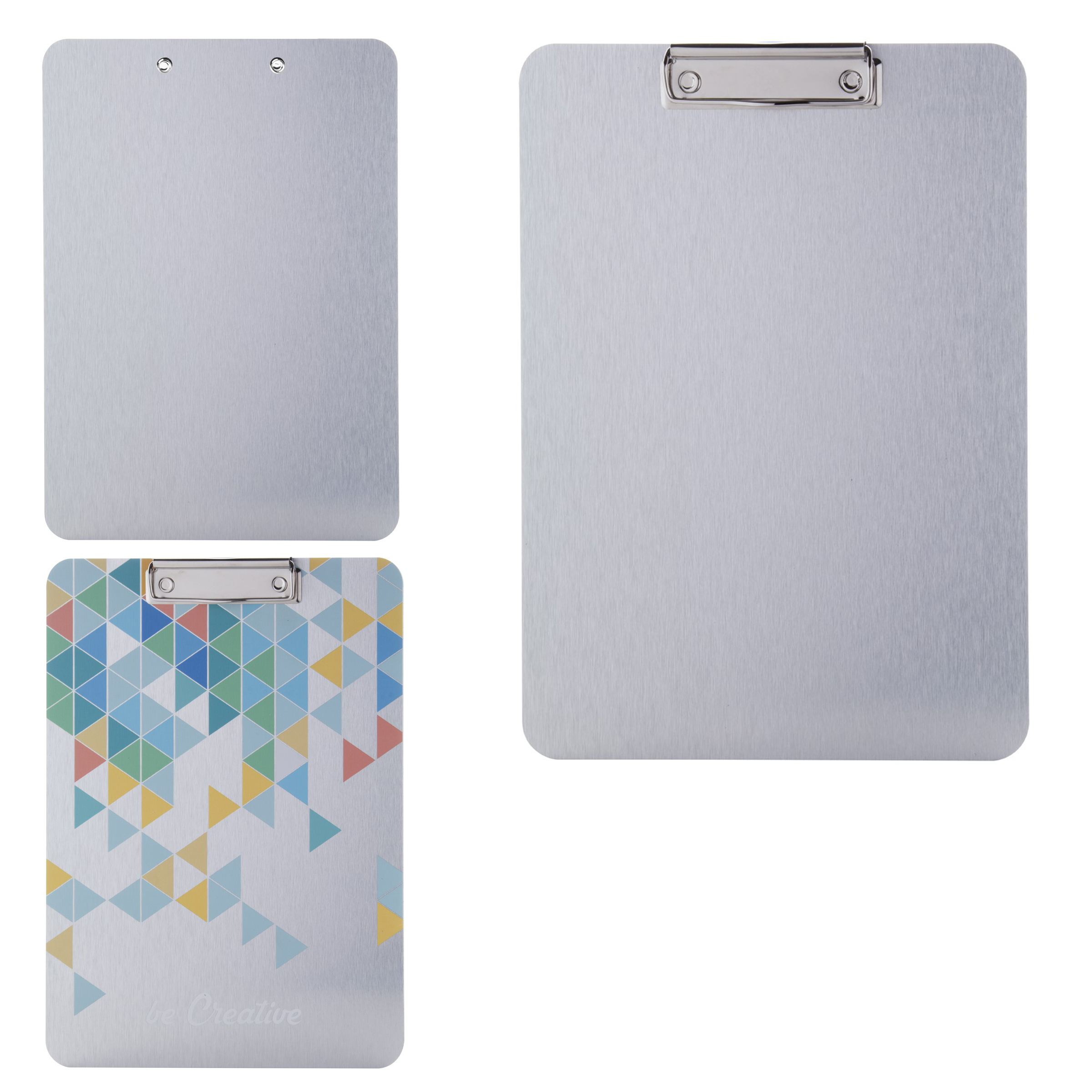 Ecritoire A4 aluminium brossé Ecritoire A4 aluminium brossé