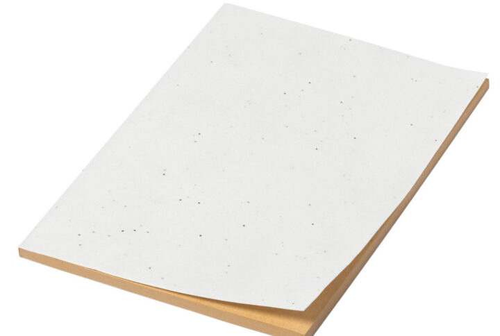 Bloc-notes A5 en papier ensemencé