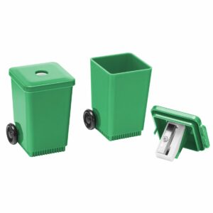 Taille-crayon contenair poubelle