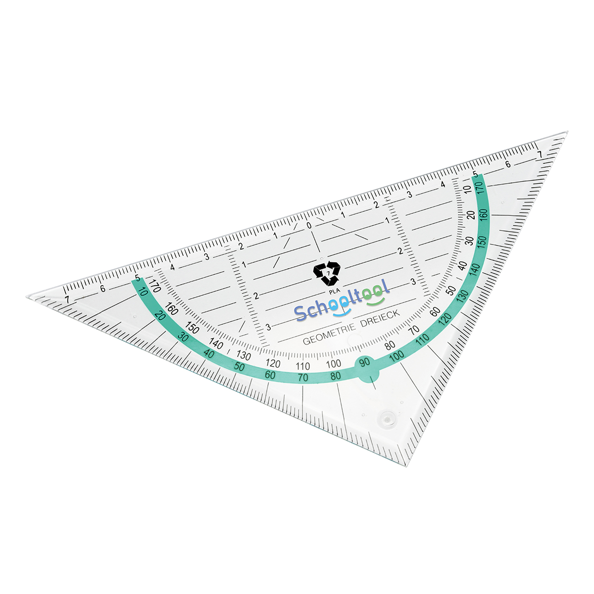 7728-Equerre/rapporteur en maïs recyclé 7728-Equerre/rapporteur en maïs recyclé