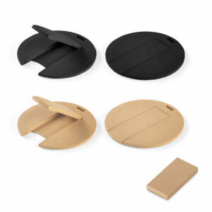 Clé usb plate en paille de blé recyclée