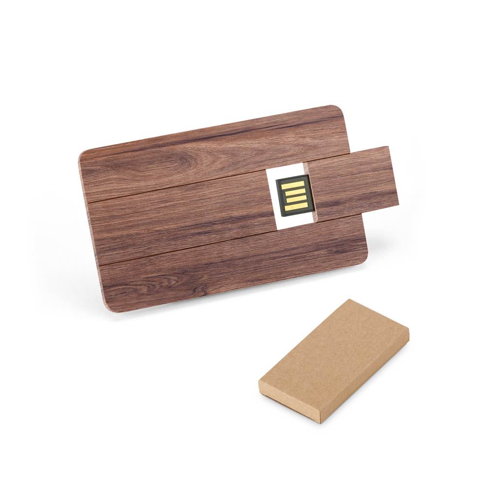 Clé usb CB en bois de noyer Clé usb CB en bois de noyer