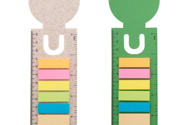 Marque-page ampoule en paille de blé recyclée