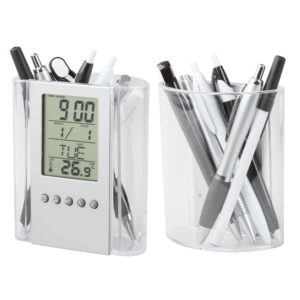 Pot à crayons thermomètre
