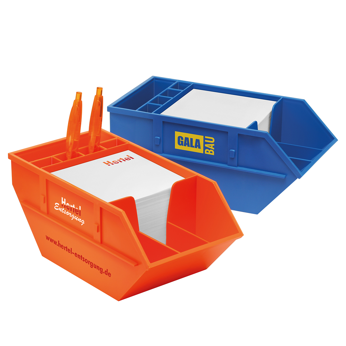 Bloc cube sur container de recyclage 6 coloris Bloc cube sur container de recyclage 6 coloris