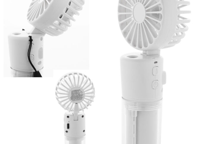 Ventilateur pulvérisateur portatif rechargeable