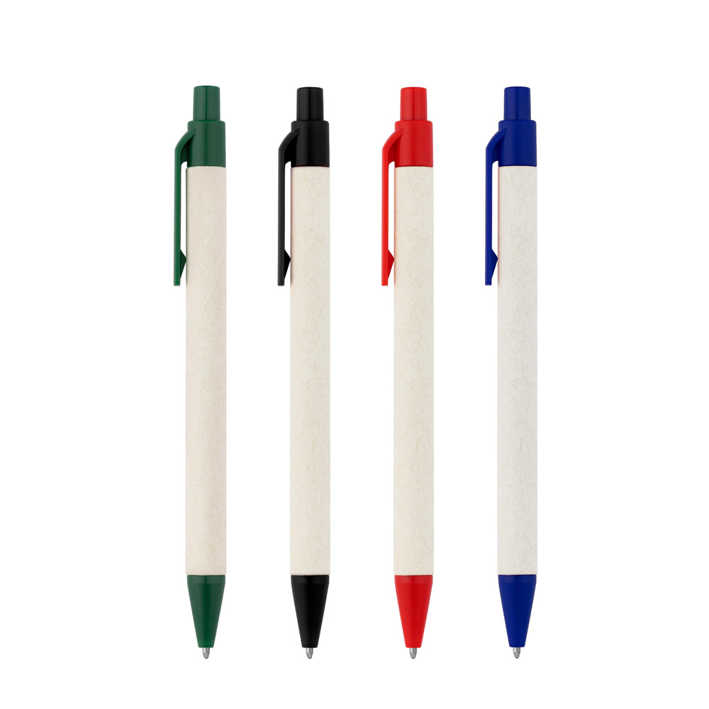 Stylo à bille en briques de lait recyclées 4 coloris Stylo à bille en briques de lait recyclées 4 coloris