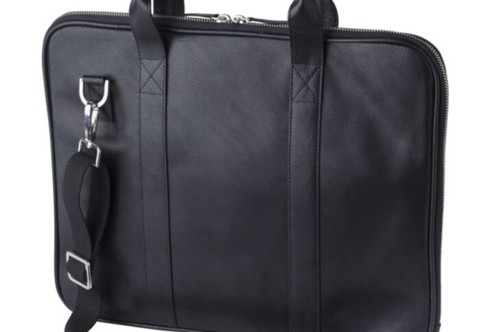 Sacoche ordinateur en cuir