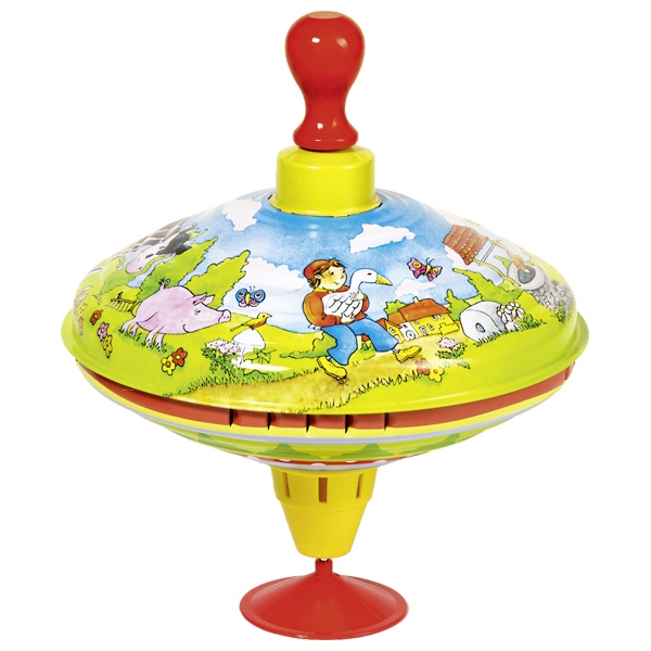 Toupie bourdonnante visuel ferme