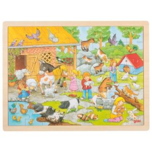Puzzle mini-ferme x 24 pièces
