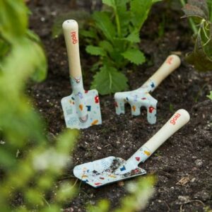 Set de 3 outils de jardin enfant en métal