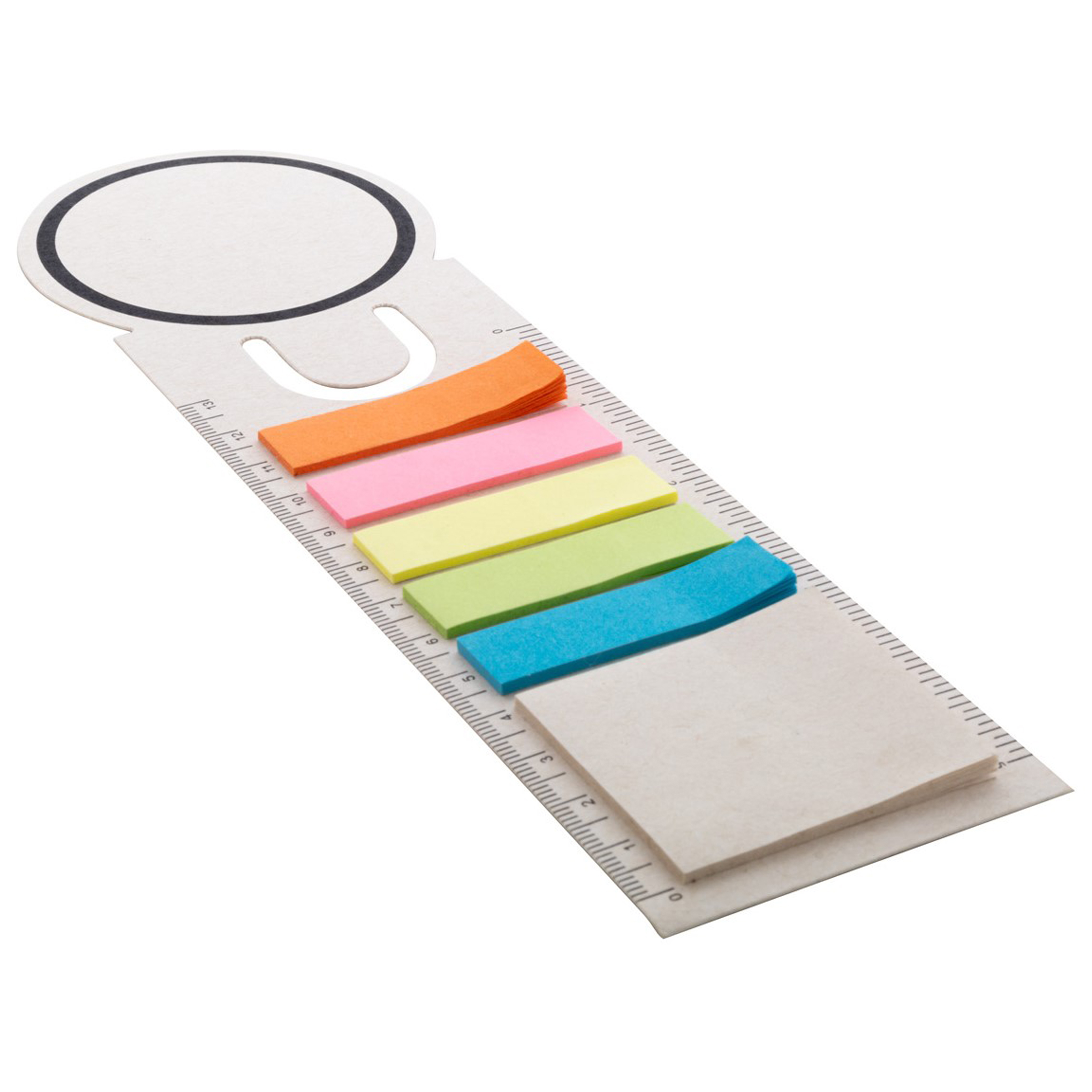 Marque-page adhésives en briques de lait recyclées Marque-page adhésives en briques de lait recyclées