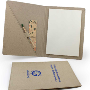 Conférencier A4 en carton recyclé