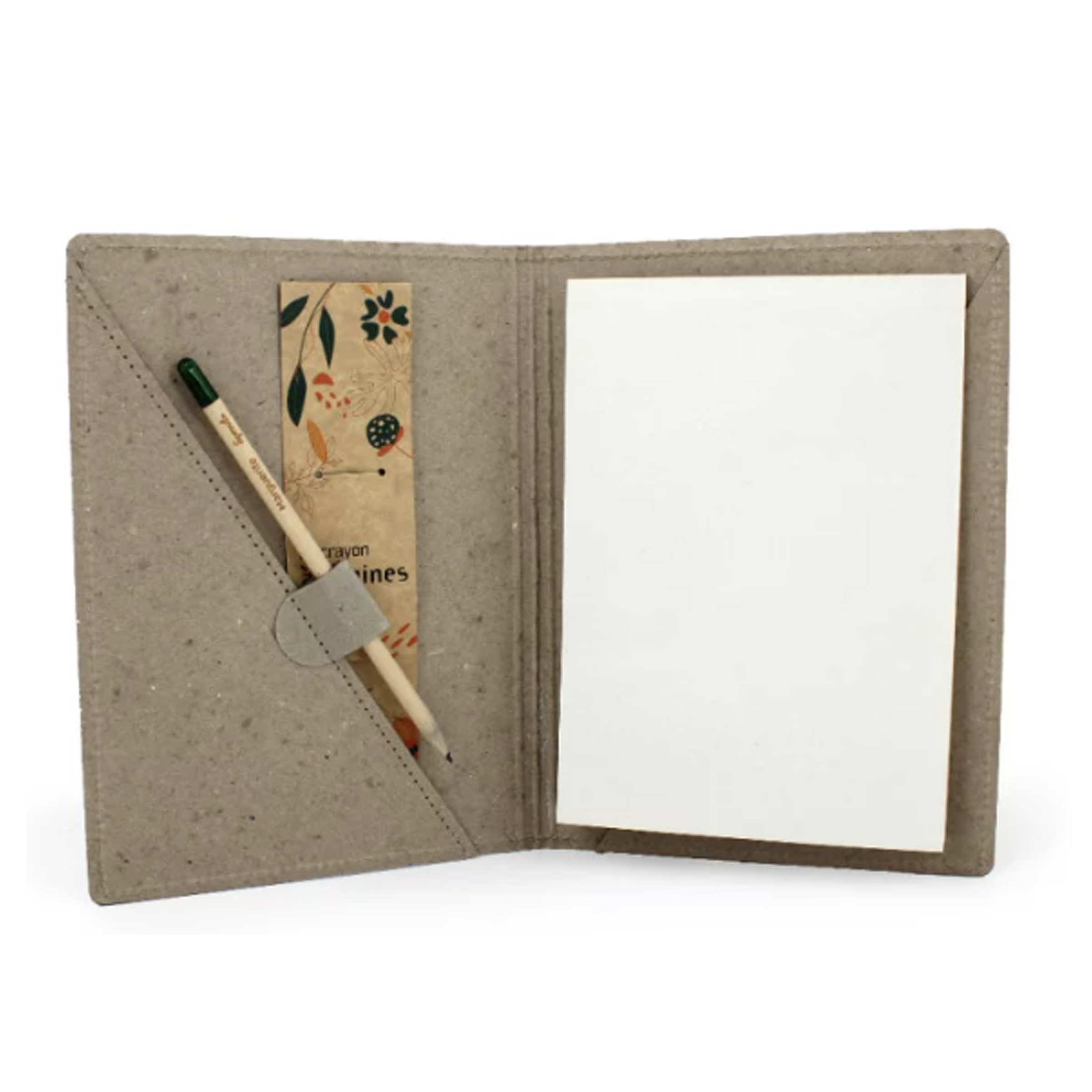 Conférencier A5 en carton recyclé Conférencier A5 en carton recyclé