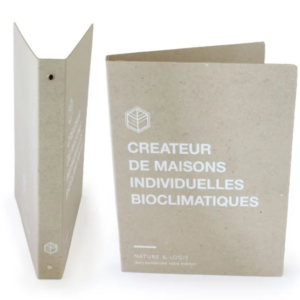 Classeur A4 en carton recyclé