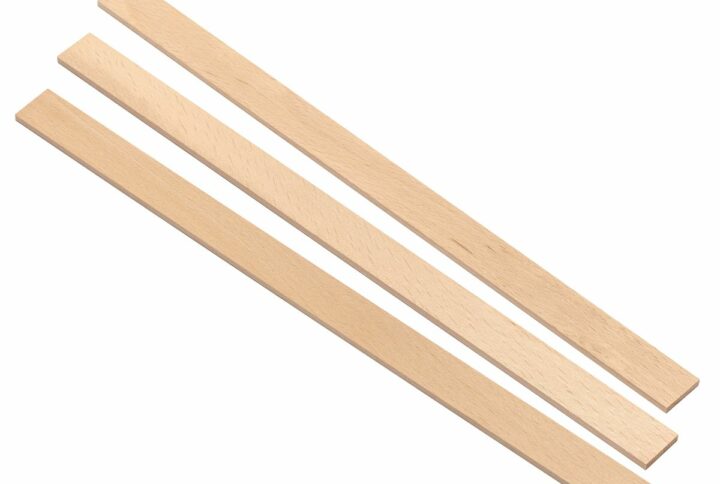 Tige en bois pour noter les plantations