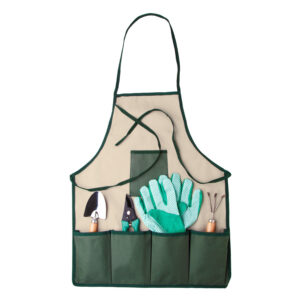 Set jardinage 4 pièces avec tablier
