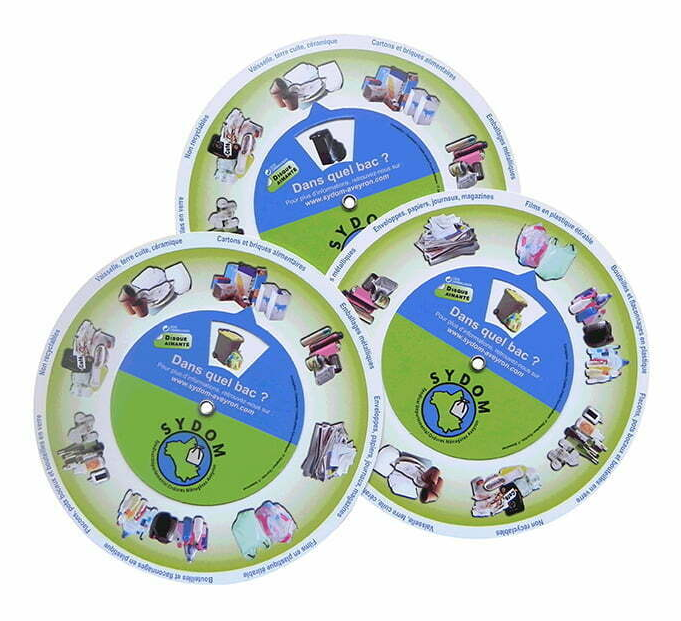 Disque de tri sélectif Disque de tri sélectif