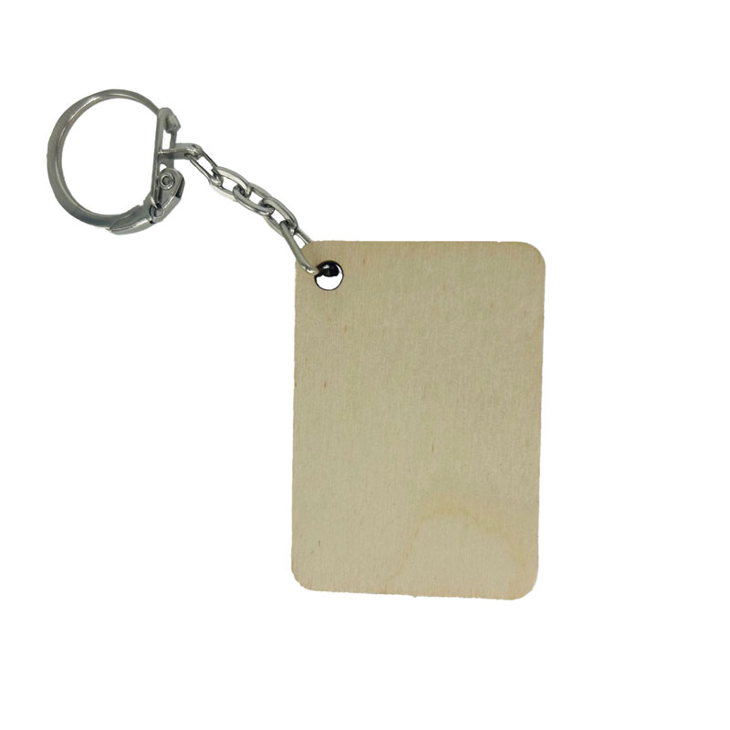 Porte-clés en bois français Porte-clés en bois français