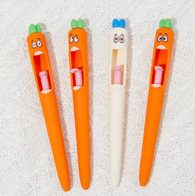 Stylo Carrot pen langue Stylo Carrot pen langue
